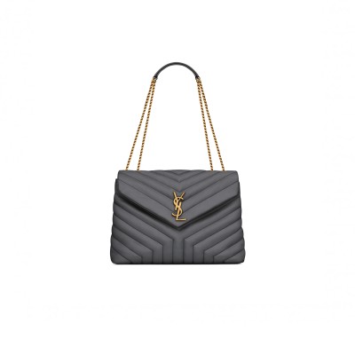 YSL LOULOU MEDIUM IN QUILTED LEATHER 574946DV7271112 (32*22*12cm)